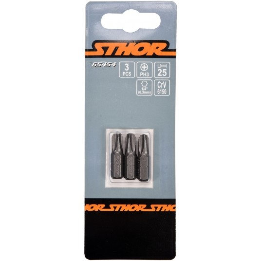 BITY 1/4"X25 MM PH3 3 SZT -zdjęcie numer 2