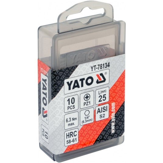 BITY 1/4"X25 MM PZ1 10 SZT -zdjęcie numer 2