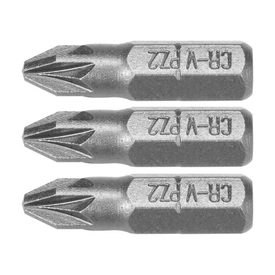 BITY 1/4"X25 MM PZ2 3 SZT -zdjęcie numer 1