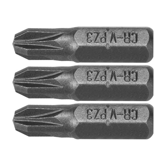 BITY 1/4"X25 MM PZ3 3 SZT -zdjęcie numer 1