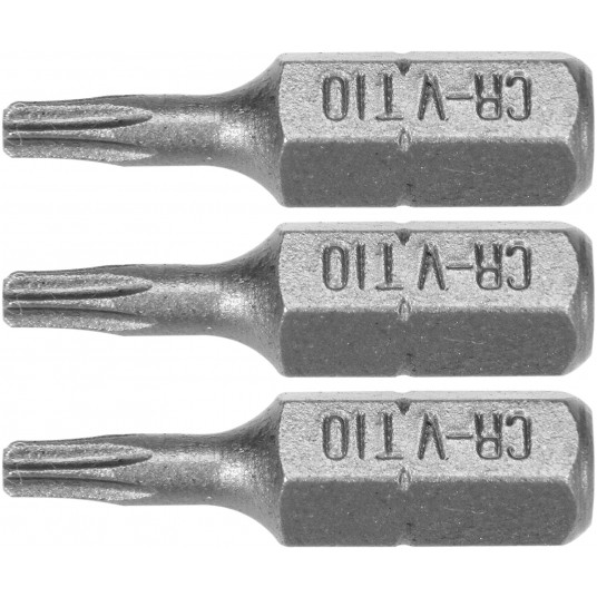 BITY 1/4"X25 MM TORX T10 3 SZT -zdjęcie numer 1