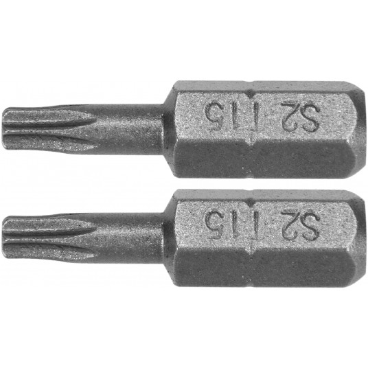 BITY 1/4"X25 MM TORX T15 2 SZT -zdjęcie numer 1