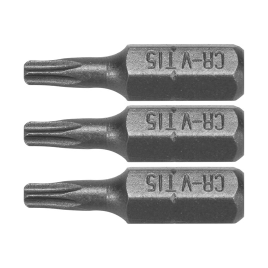 BITY 1/4"X25 MM TORX T15 3 SZT -zdjęcie numer 1