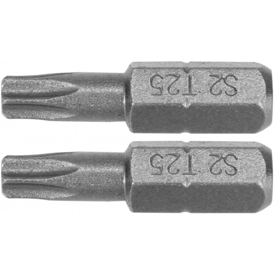 BITY 1/4"X25 MM TORX T25 2 SZT -zdjęcie numer 1