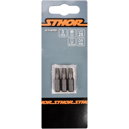 BITY 1/4"X25 MM TORX T27 3 SZT -zdjęcie numer 2