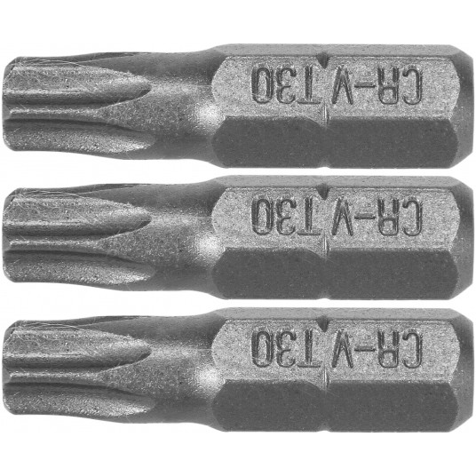 BITY 1/4"X25 MM TORX T30 3 SZT -zdjęcie numer 1