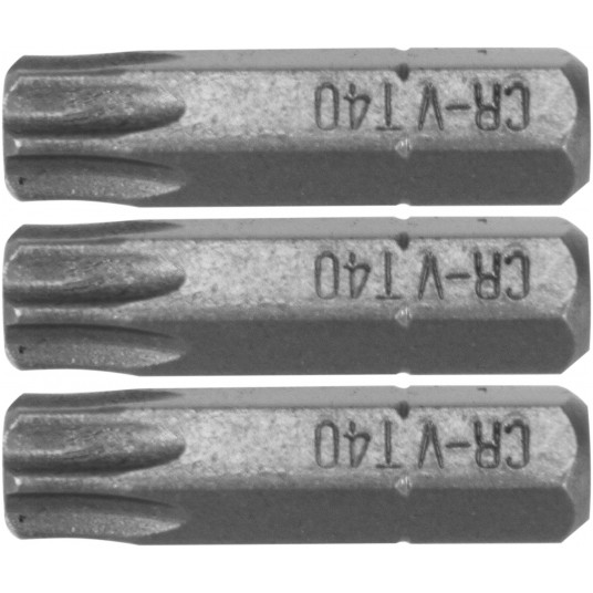 BITY 1/4"X25 MM TORX T40 3 SZT -zdjęcie numer 1