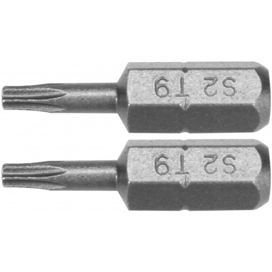 BITY 1/4"X25 MM TORX T9 2 SZT -zdjęcie numer 1