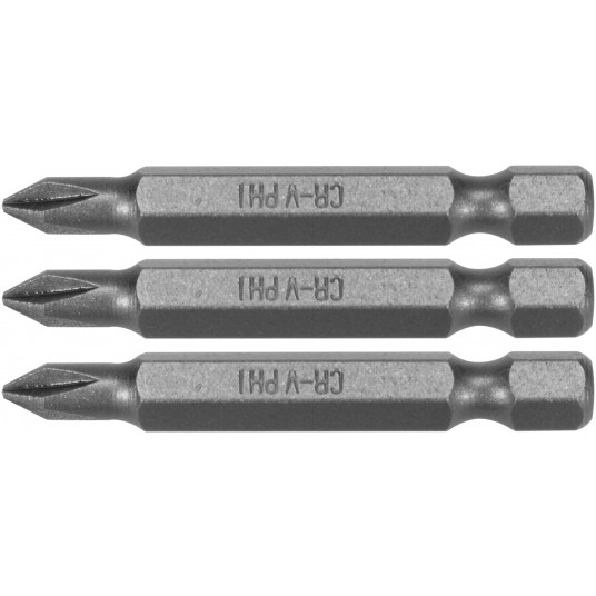 BITY 1/4"X50 MM PH1 3 SZT -zdjęcie numer 1