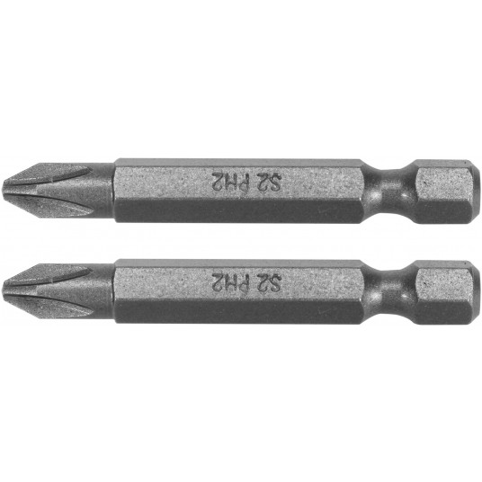 BITY 1/4"X50 MM PH2 2 SZT -zdjęcie numer 1