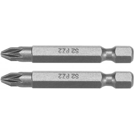 BITY 1/4"X50 MM PZ2 2 SZT -zdjęcie numer 1