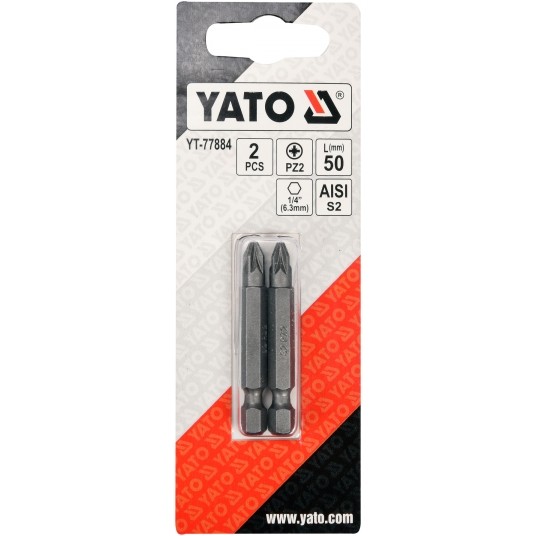 BITY 1/4"X50 MM PZ2 2 SZT -zdjęcie numer 2