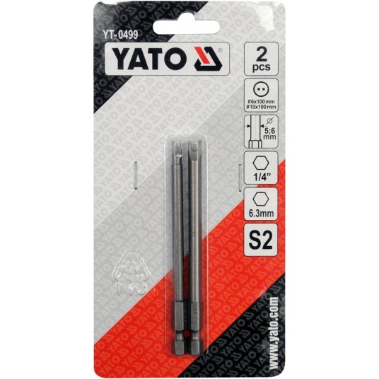 BITY DŁUGIE SPANNER Nr6.X100MM; Nr10X100 -zdjęcie numer 2