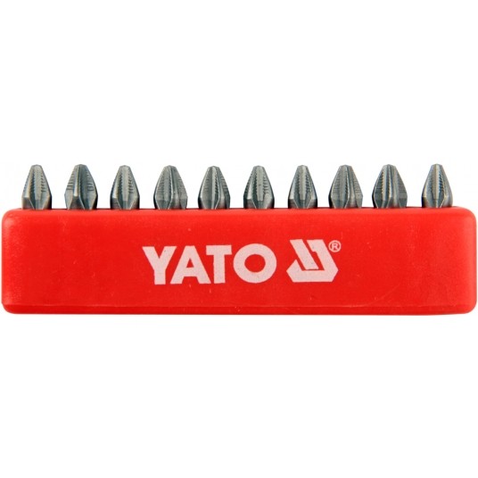 BITY DO WKRĘTARKI 10SZT. PH2x25 S2 -zdjęcie numer 1