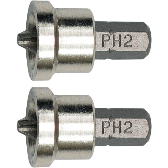 BITY Z OGRANICZNIKIEM PH2 GIPS 2SZT -zdjęcie numer 1