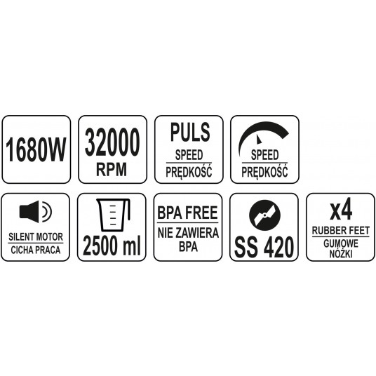 BLENDER BARMAŃSKI 2,5L -zdjęcie numer 10