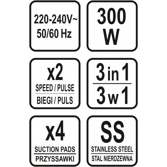 BLENDER KIELICHOWY DO SMOOTHIE 300W -zdjęcie numer 11
