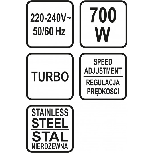 BLENDER RĘCZNY WIELOFUNKCYJNY 4W1 700W -zdjęcie numer 9