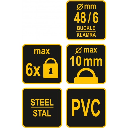 BLOKADA KLAMROWA STALOWA -zdjęcie numer 4