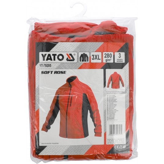 BLUZA POLAROWA SOFT ROSE R. 3XL -zdjęcie numer 1