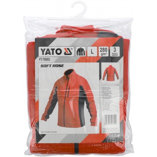 BLUZA POLAROWA SOFT ROSE R. L -zdjęcie numer 1