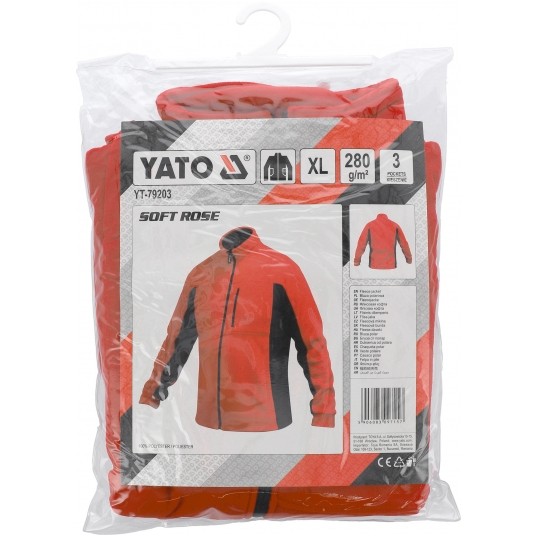 BLUZA POLAROWA SOFT ROSE R. XL -zdjęcie numer 2