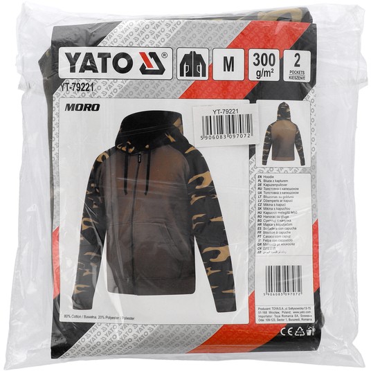 BLUZA Z KAPTUREM MORO R. M -zdjęcie numer 1