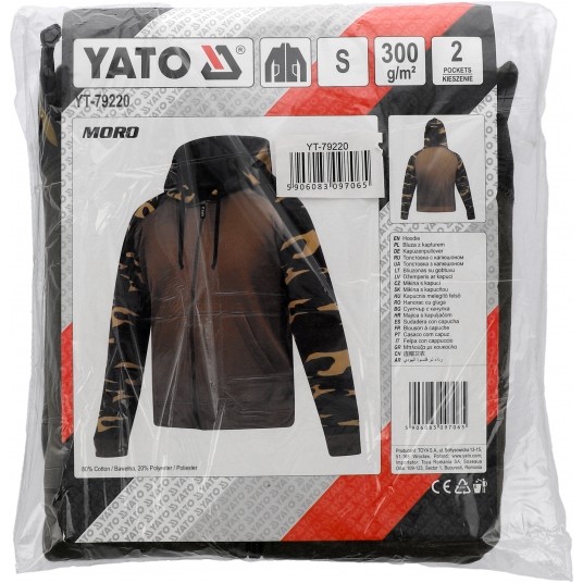 BLUZA Z KAPTUREM MORO R. S -zdjęcie numer 1