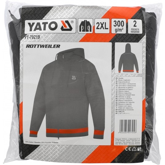 BLUZA Z KAPTUREM ROTTWEILER R. 2XL -zdjęcie numer 1