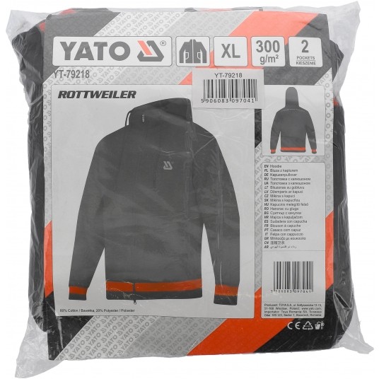 BLUZA Z KAPTUREM ROTTWEILER R. XL -zdjęcie numer 1