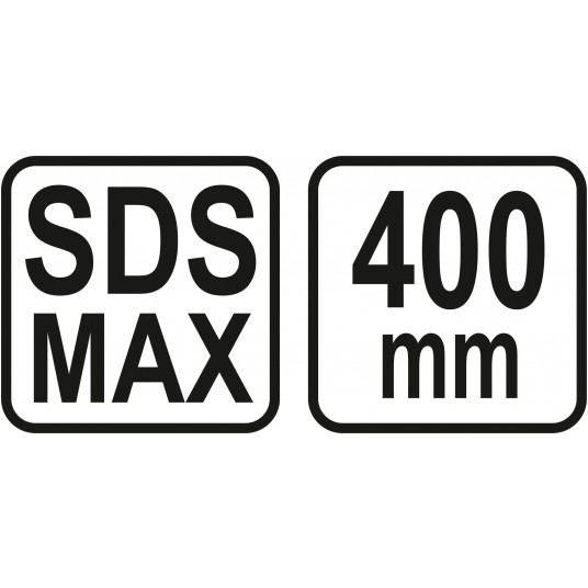 BRUZDOWNIK SDS MAX 25x18x400MM -zdjęcie numer 4