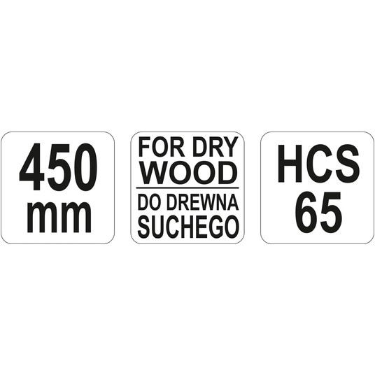 BRZESZCZOT 450MM DO DREWNA SUCHEGO -zdjęcie numer 2