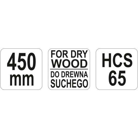 BRZESZCZOT 450MM DO DREWNA SUCHEGO -zdjęcie numer 2
