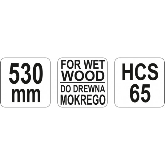 BRZESZCZOT 530MM DO DREWNA MOKREGO -zdjęcie numer 1