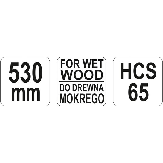 BRZESZCZOT 530MM DO DREWNA MOKREGO -zdjęcie numer 1