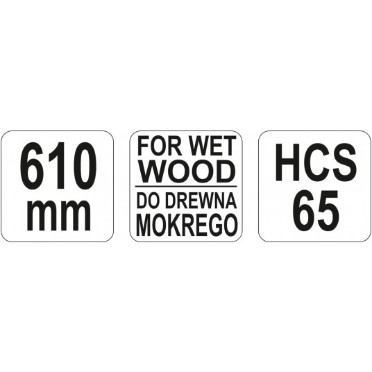 BRZESZCZOT 610MM DO DREWNA MOKREGO -zdjęcie numer 1