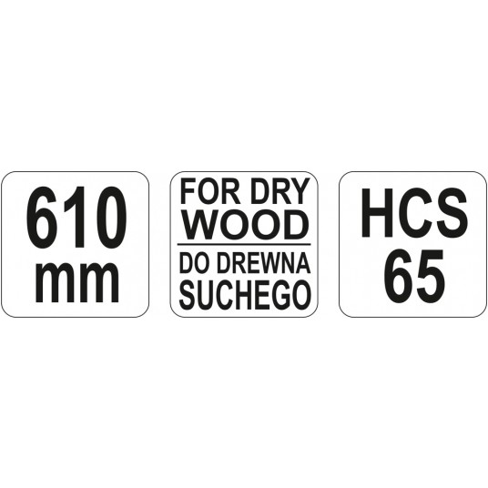 BRZESZCZOT 610MM DO DREWNA SUCHEGO -zdjęcie numer 1