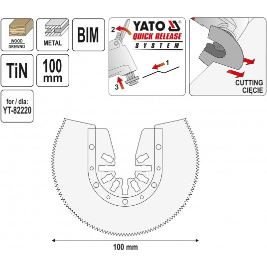 BRZESZCZOT BIM-TIN SZER. 100MM -zdjęcie numer 4