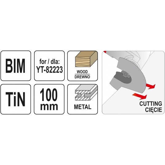 BRZESZCZOT BIM-TIN SZER. 100MM -zdjęcie numer 4
