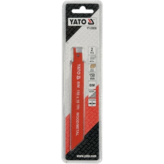 BRZESZCZOTY BIM 150MM 10TPI 2SZT -zdjęcie numer 2