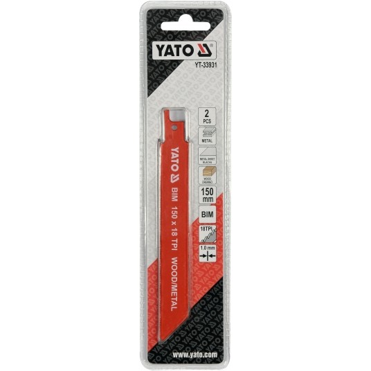 BRZESZCZOTY BIM 150MM 18TPI 2SZT -zdjęcie numer 2