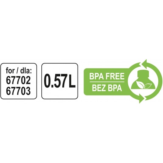 BUTELKA 0,57L DO BLENDERA 67702, 67703 -zdjęcie numer 4