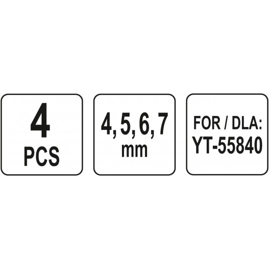 CERAMICZNE DYSZE DO PIASKARKI KAB 4 SZT -zdjęcie numer 4
