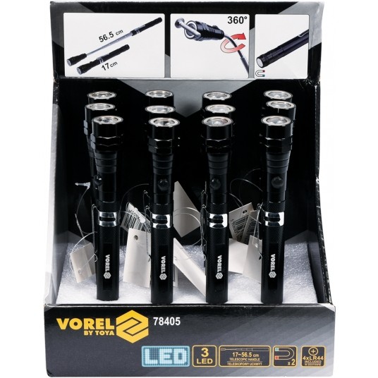 CHWYTAK TELESKOPOWY Z MAGNESEM I DIODAMI -zdjęcie numer 6