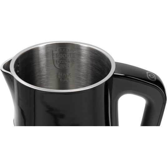 CZAJNIK EL.1,7L, REGULACJA TEMP., CZARNY -zdjęcie numer 6