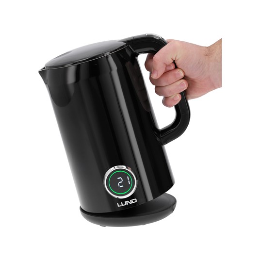 CZAJNIK EL. 1,7L, REGULACJA TEMP.,CZARNY -zdjęcie numer 8