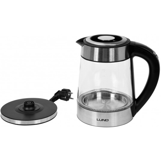 CZAJNIK EL. SZKLANY LED 1,7L REGUL.TEMP -zdjęcie numer 2