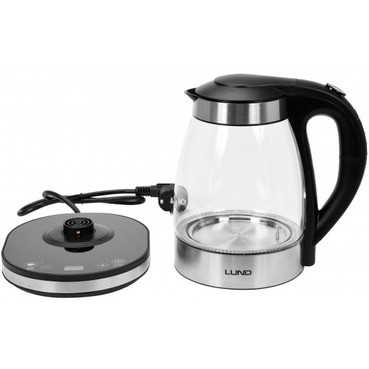 CZAJNIK EL. SZKLANY LED 1,8L REGUL. TEMP -zdjęcie numer 2