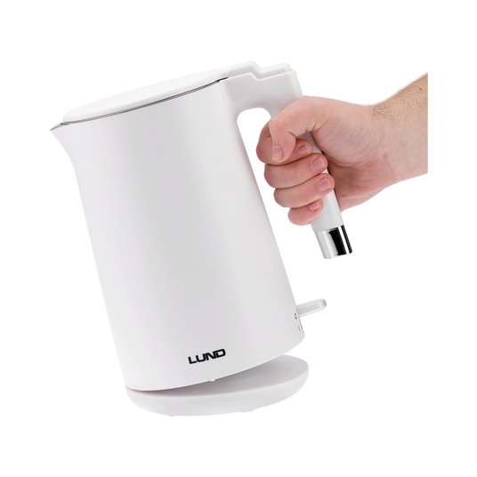 CZAJNIK ELEKTR. 1,5L BIAŁY, COOL TOUCH -zdjęcie numer 2