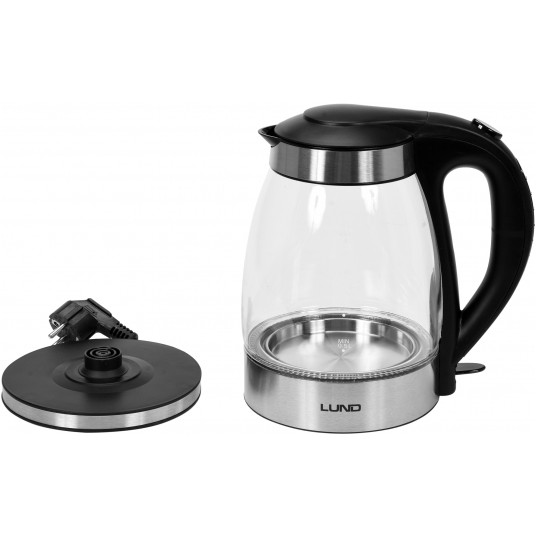 CZAJNIK ELEKTRYCZNY SZKLANY LED 1,8L -zdjęcie numer 2